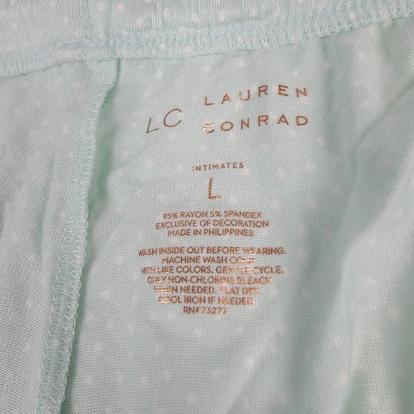 LC Lauren Conrad 2 Piece Pajama Set - Picture 10 of 11